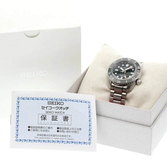 SEIKO Prospex Mechanical Divers GMT Green Dial AT Men's - Picture 2 of 7